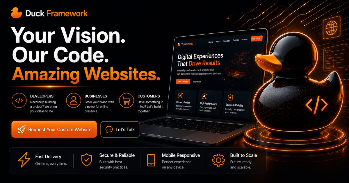 Duck Framework · Website Request